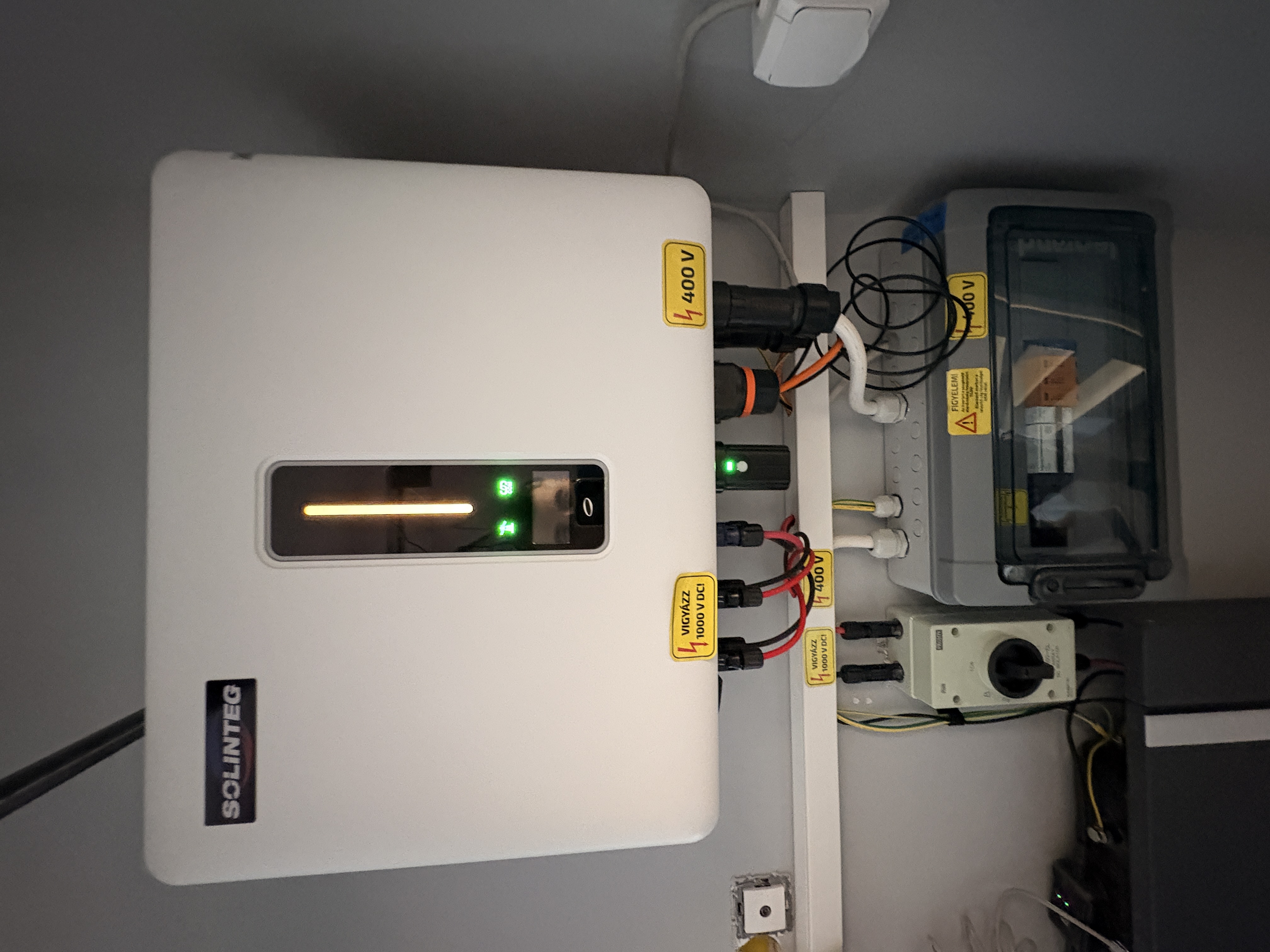 Inverter telepítés